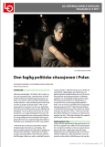 Temanotat om den faglig politiske situasjonen i Polen