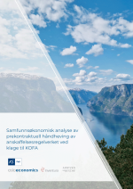 Samfunns&oslash;konomisk analyse av prekontraktuell h&aring;ndheving av anskaffelsesregelverket ved klage til KOFA